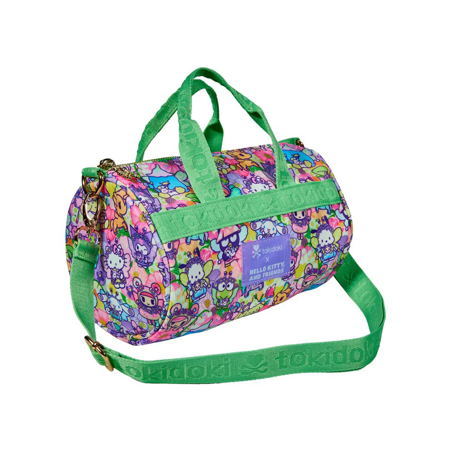 Hello Kitty and Friends x Tokidoki Mini Duffle Bag (Butterfly Garden)