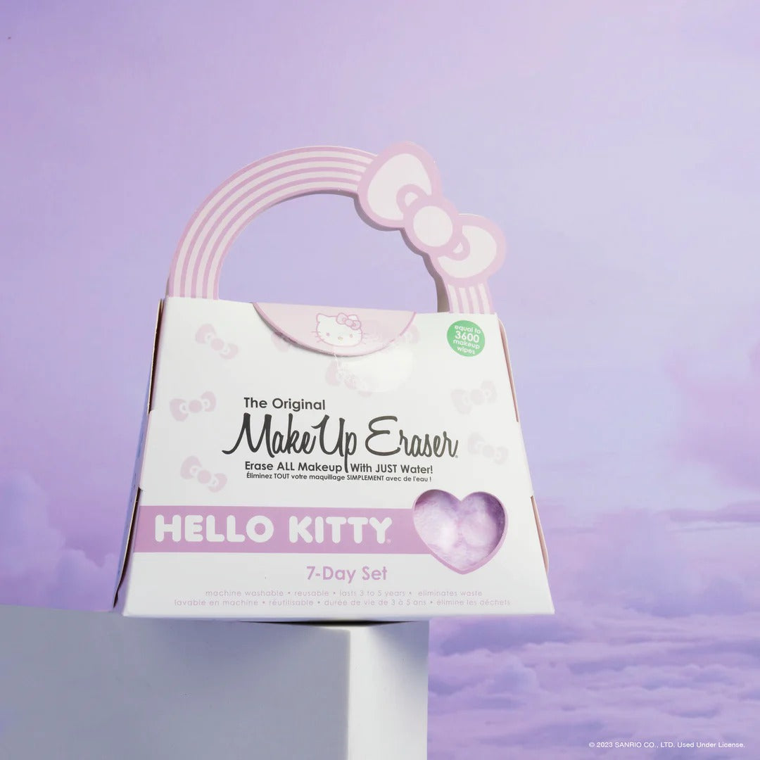 Hello Kitty x MakeUp Eraser 7-Day Set (Pastel)