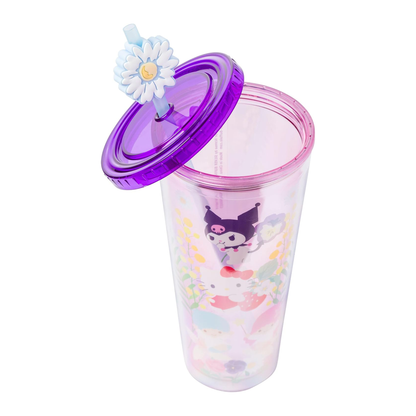 Hello Kitty and Friends 24oz Floral Travel Tumbler