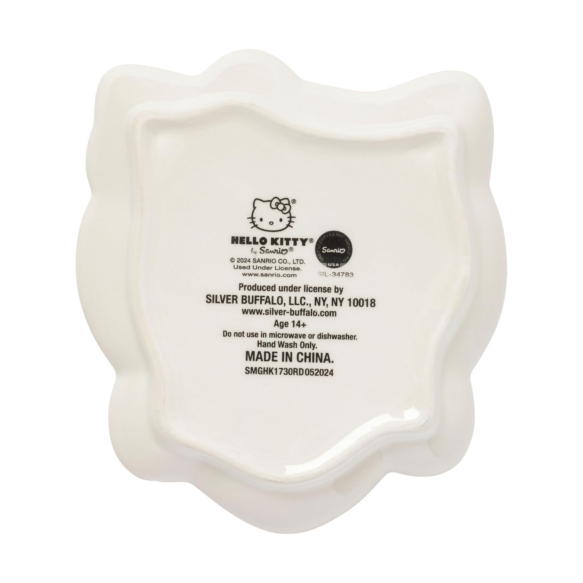 Hello Kitty Heart Donut Ceramic Spoon Rest
