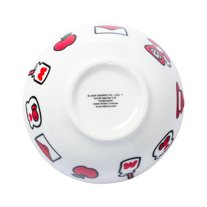 Hello Kitty Ceramic 3-pc Sushi Set (Classic Milk Bottle)