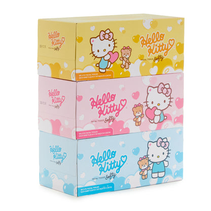Hello Kitty Softly Facial 2-Ply Tissue Boxes (Pack of 3)