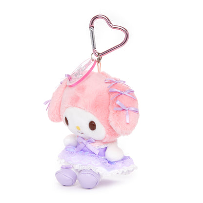 My Melody Pink Ribbon Plush Mascot Keychain (50th Anniv. Series)