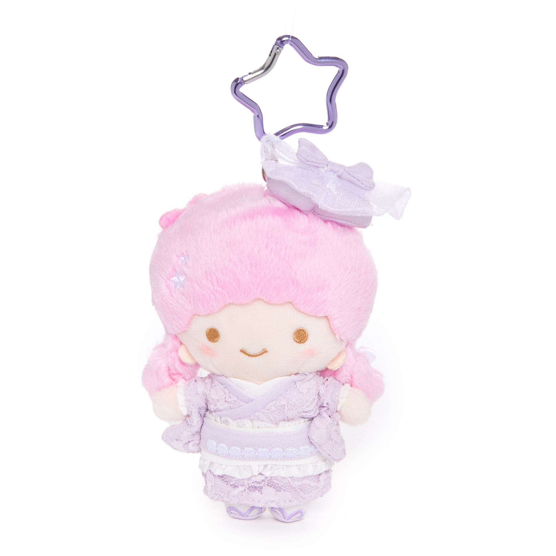 Lala Kiki Plush Mascot Keychain (Spring Kimono Series)