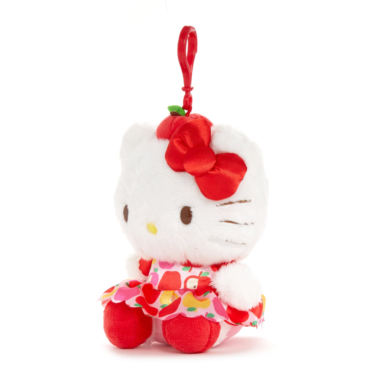 Hello Kitty Plush Mascot Clip (5 Apples Tall Series)
