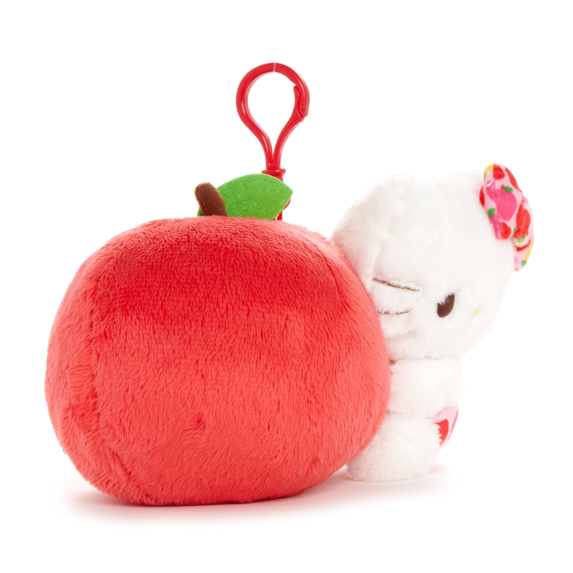 Hello Kitty Plush Mascot Clip Duo (5 Apples Tall Series)