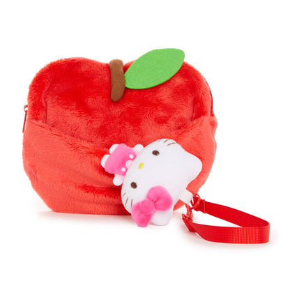 Hello Kitty Mini Pouch with Reel (5 Apples Tall Series)