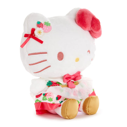 Hello Kitty 8" Plush (Strawberry News 50th Anniversary)