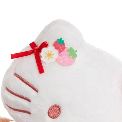 Hello Kitty 8" Plush (Strawberry News 50th Anniversary)