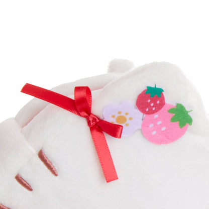Hello Kitty Plush Crossbody Bag (Strawberry News 50th Anniversary)