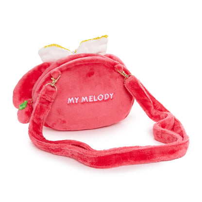 My Melody Plush Crossbody Bag (Strawberry News 50th Anniversary)
