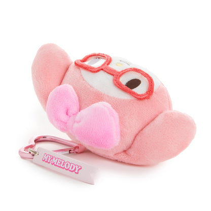My Melody Plush Mascot Keychain (Glasses Series)