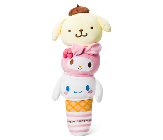 Sanrio Characters Besties Mochi Plush Ice Cream Pillow