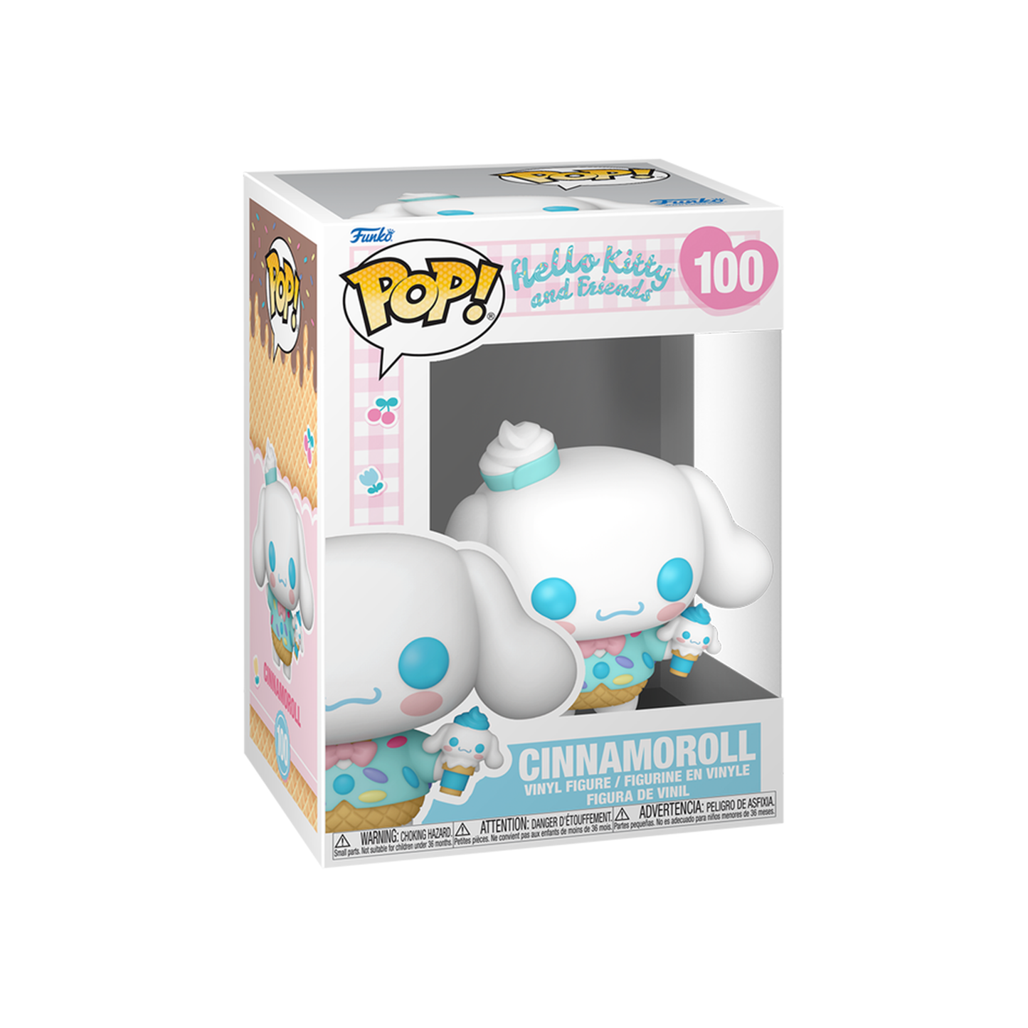 Cinnamoroll Ice Cream Funko Pop! (No. 100 Hello Kitty and Friends Series)