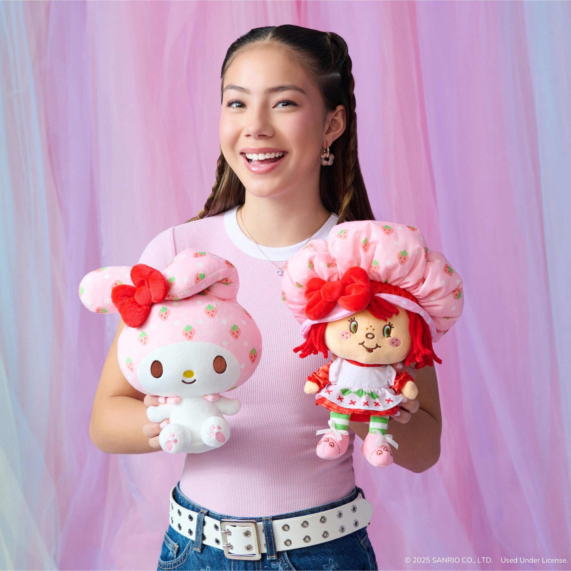 My Melody x Strawberry Shortcake 8" Plush Set (Limited Edition)