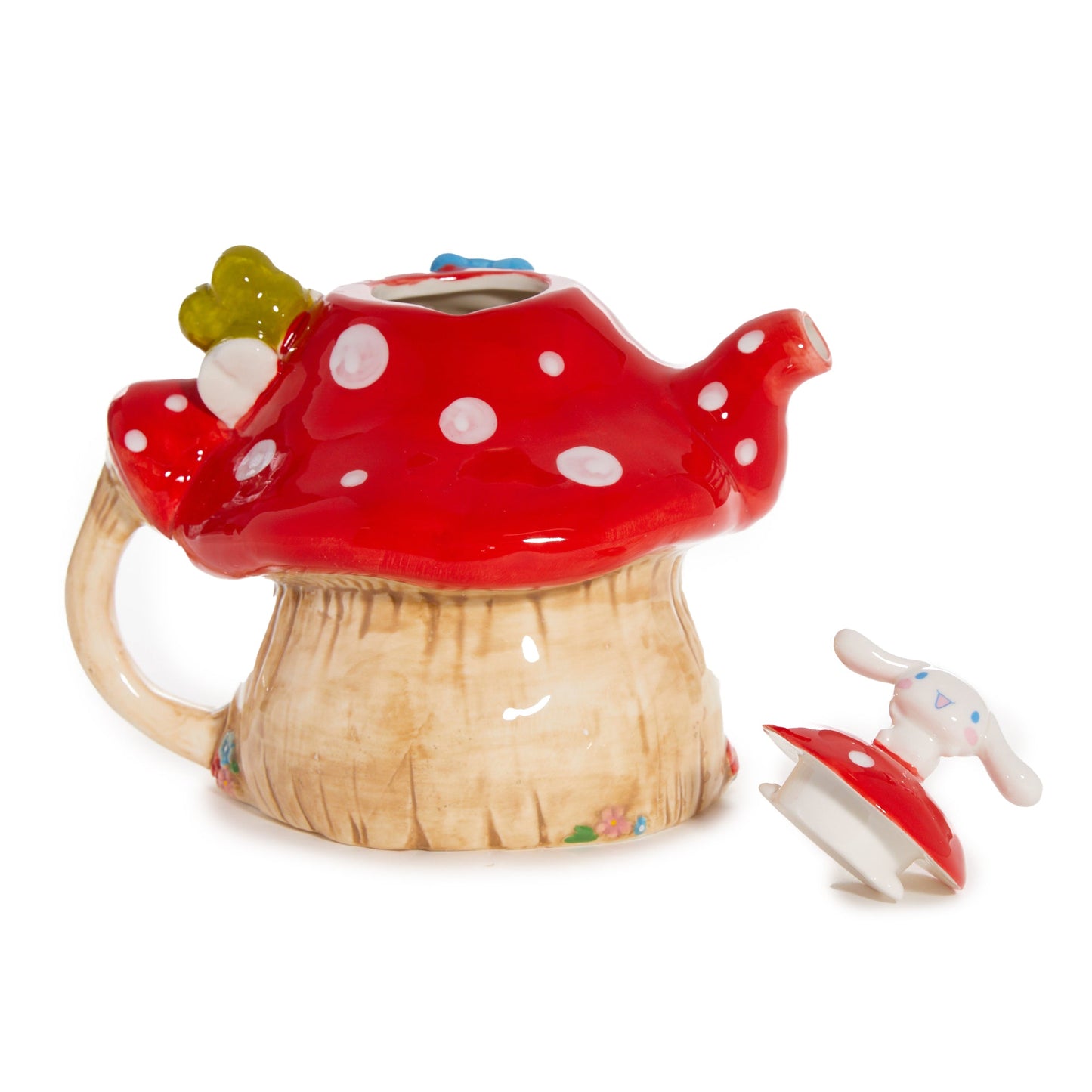 Hello Kitty and Friends Ceramic Mushroom Teapot