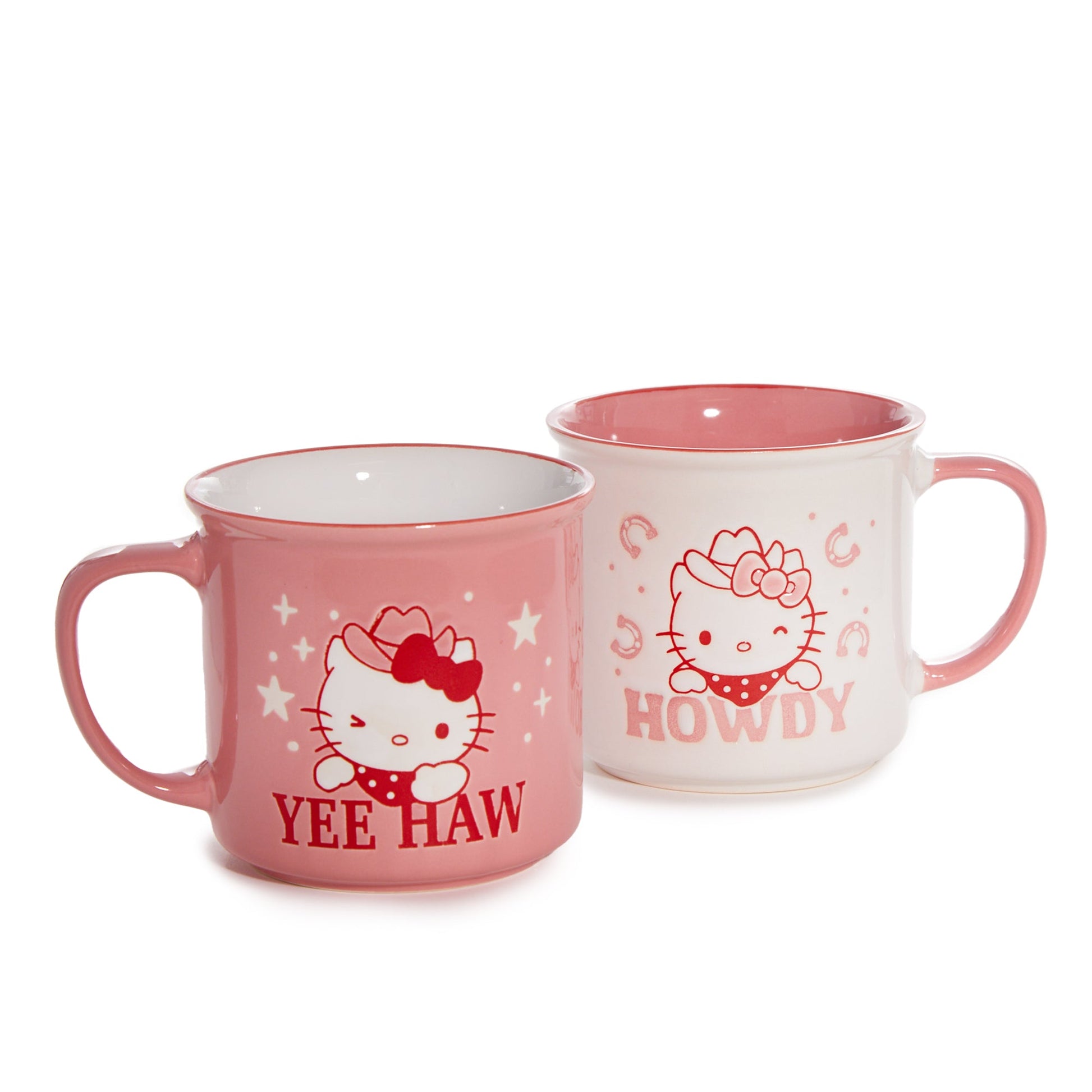 Hello Kitty Lone Star Ceramic Mug Gift Set (Set of 2)