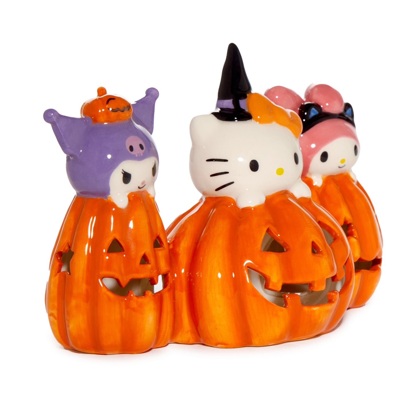 Hello Kitty and Friends Costume Pumpkin Ceramic Candle House