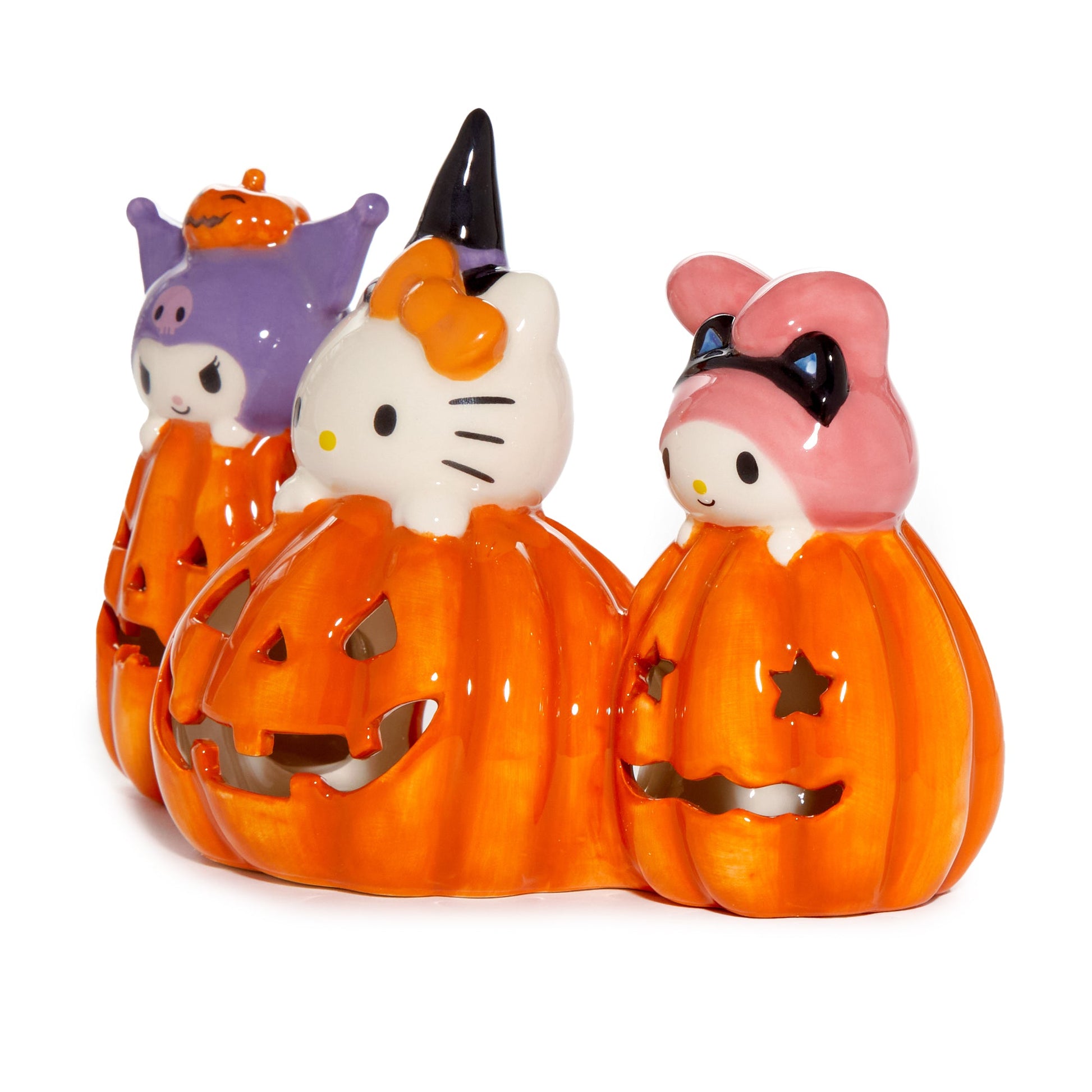 Hello Kitty and Friends Costume Pumpkin Ceramic Candle House