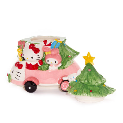 Hello Kitty and Friends Holiday Ceramic Joy Ride Cookie Jar