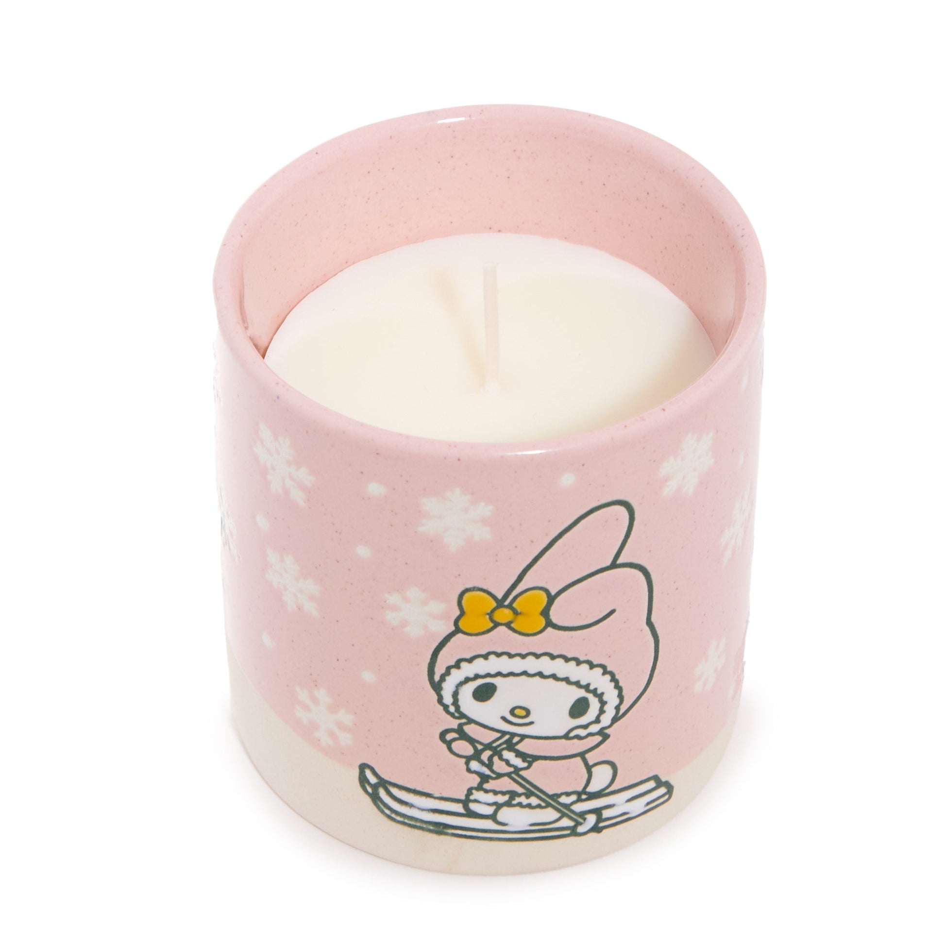 My Melody Holiday Ski Ceramic Candle