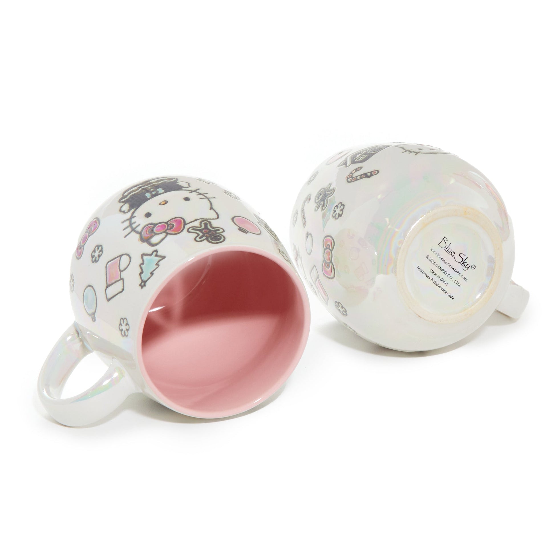Hello Kitty Holiday Cheer Ceramic Mug Gift Set (Set of 2)