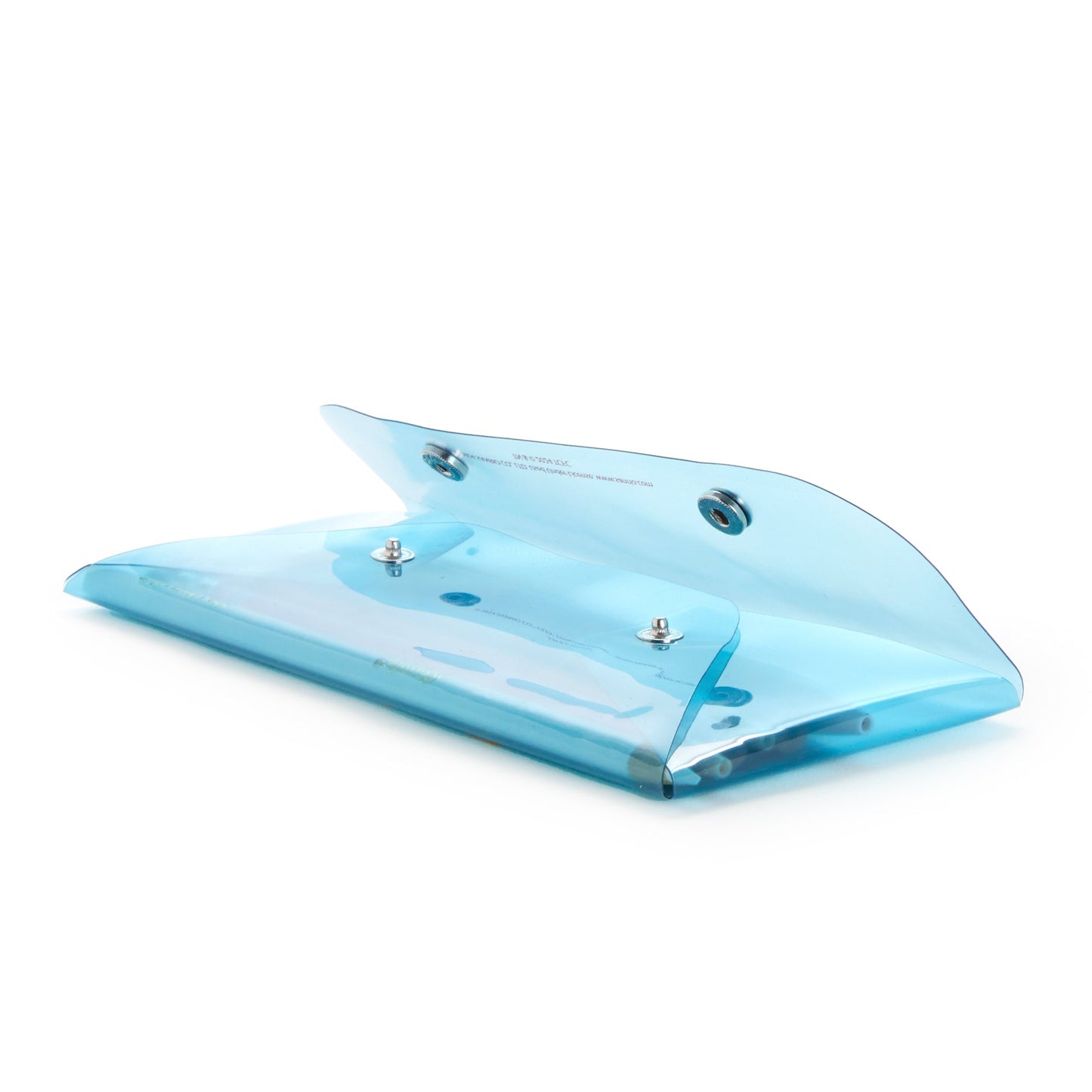 Hello Kitty x Care Bears Translucent Blue Pencil Case