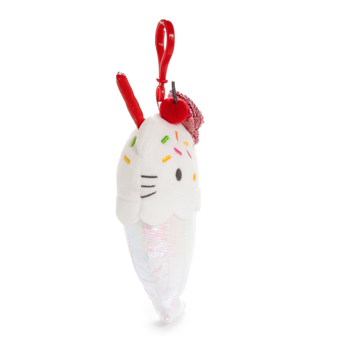 Hello Kitty Milkshake Mascot Clip (Classic Carhop Series)