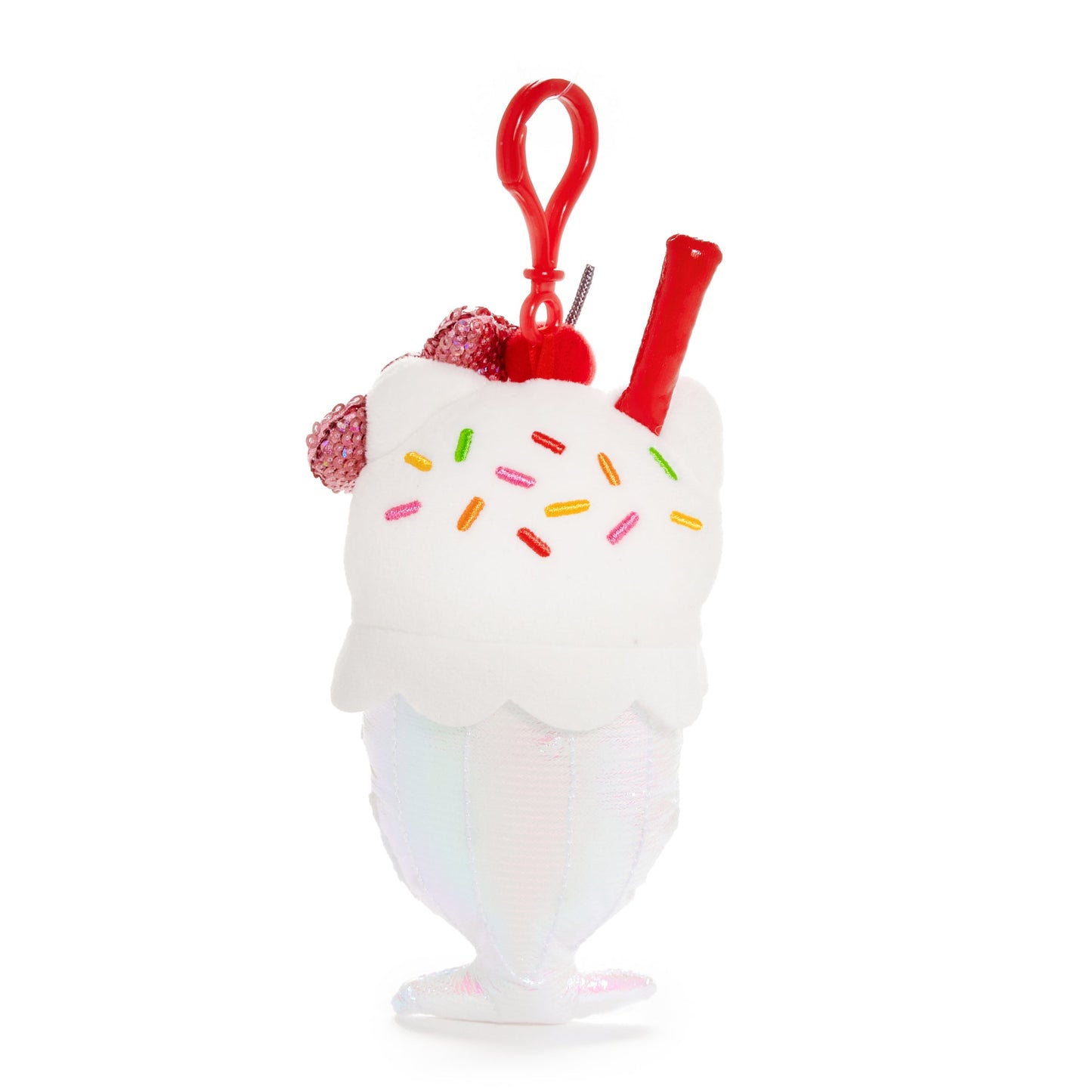 Hello Kitty Milkshake Mascot Clip (Classic Carhop Series)