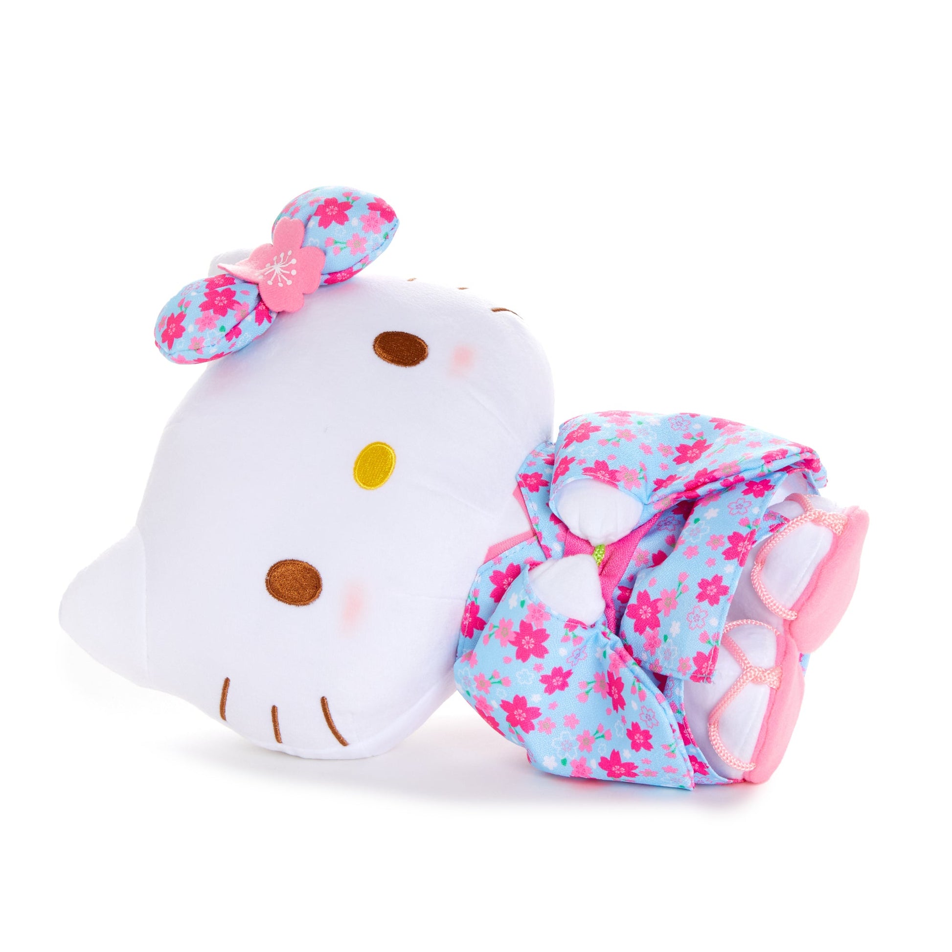 Hello Kitty 12" Blue Standing Plush (Spring Kimono Series)