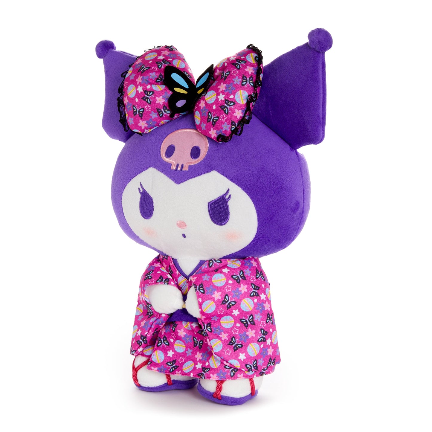 Kuromi 14" Pink Standing Plush (Spring Kimono Series)