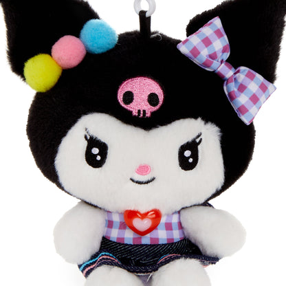 Kuromi Mascot Clip (Retro Denim Series)