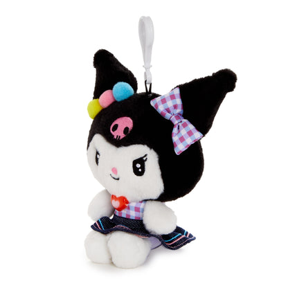 Kuromi Mascot Clip (Retro Denim Series)