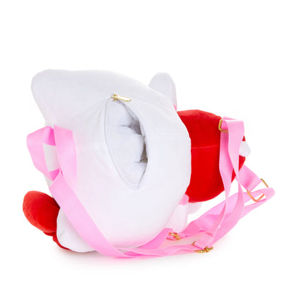 Hello Kitty Classic Red Plush Backpack