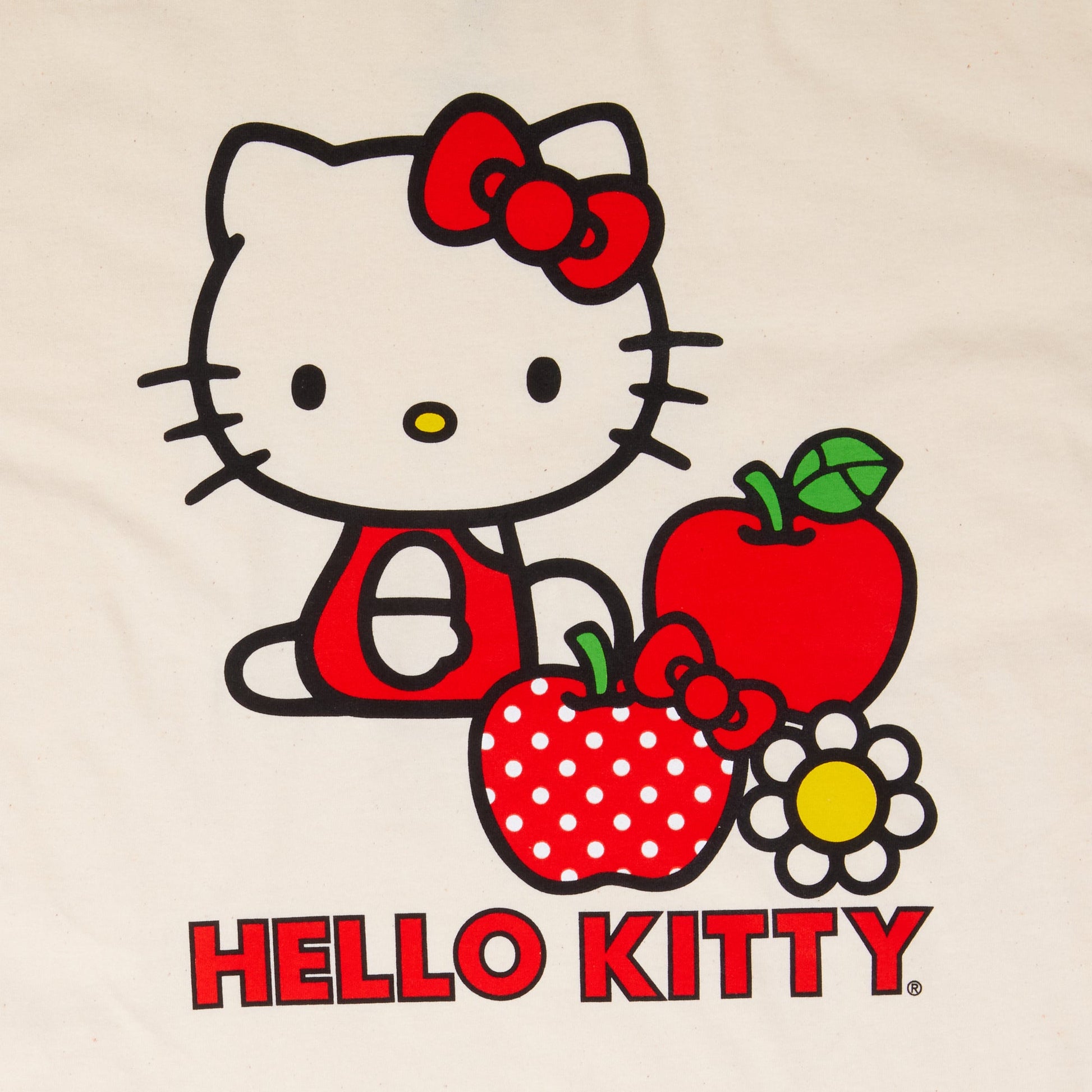 Hello Kitty Classic Apples Tee (Tofu)
