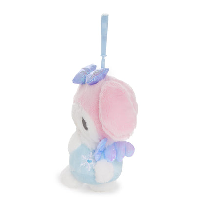My Melody Plush Mascot Clip (Snow Angel Series)