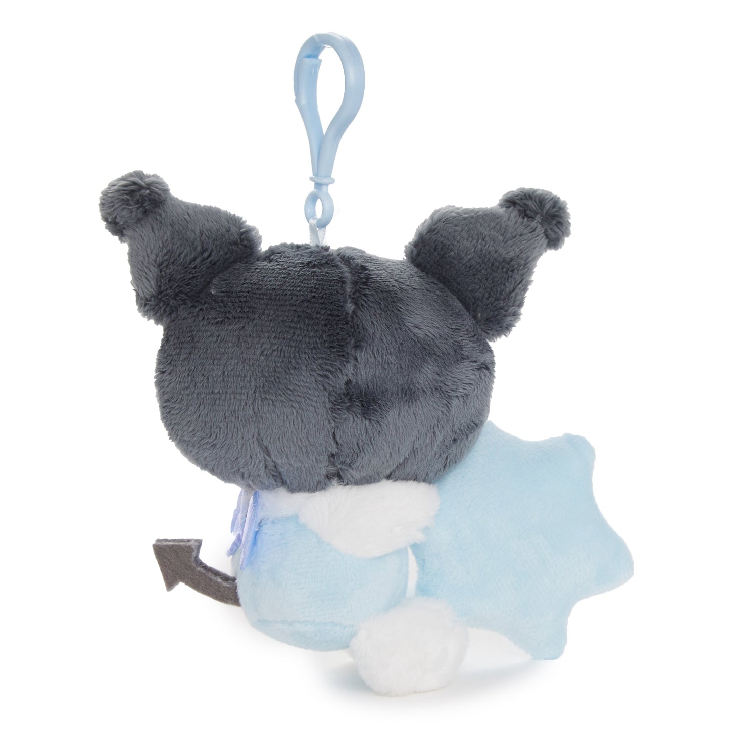 Kuromi Plush Mascot Clip (Snow Angel Series)