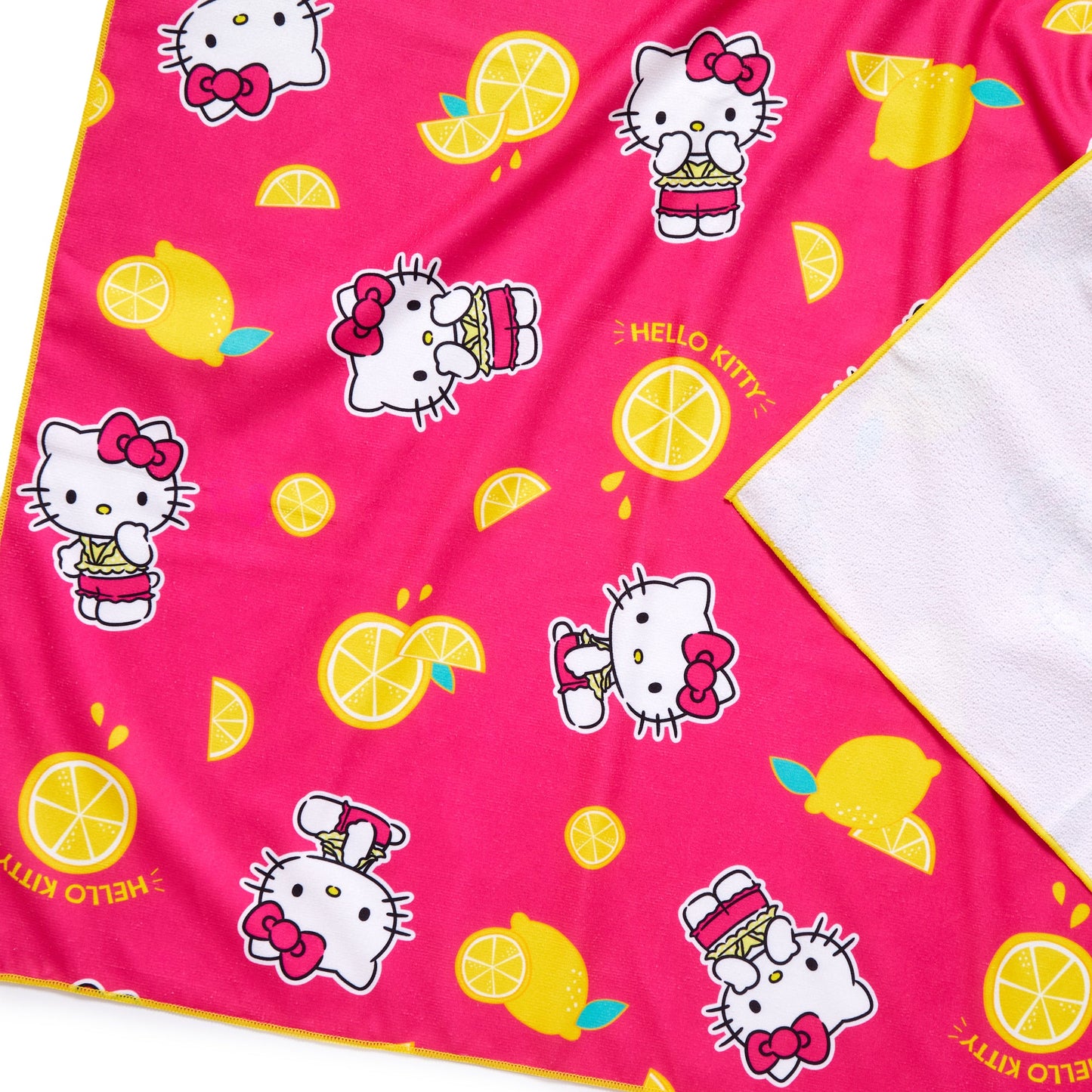 Hello Kitty Pink Lemonade Beach Towel