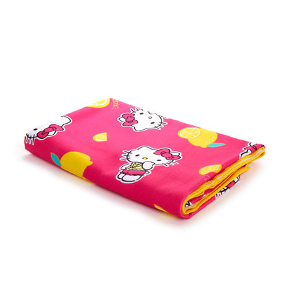 Hello Kitty Pink Lemonade Beach Towel