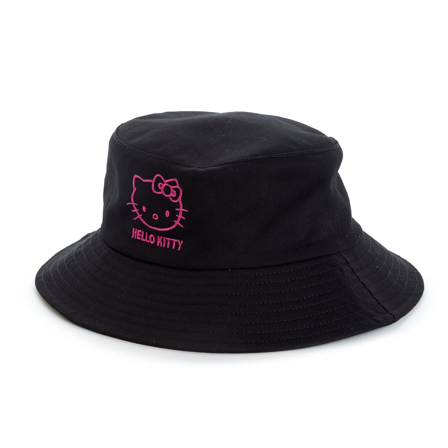 Hello Kitty Embroidered Bucket Hat (Summer Vibes Edition)