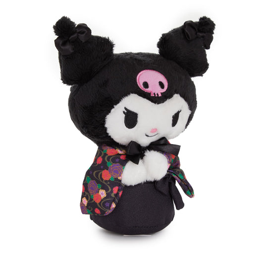 Kuromi Bean Doll Plush (Hakama Series)