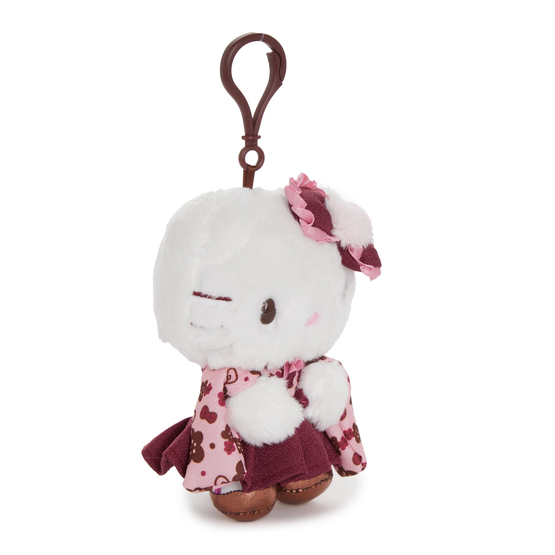 Hello Kitty Plush Mascot Clip (Hakama Series)
