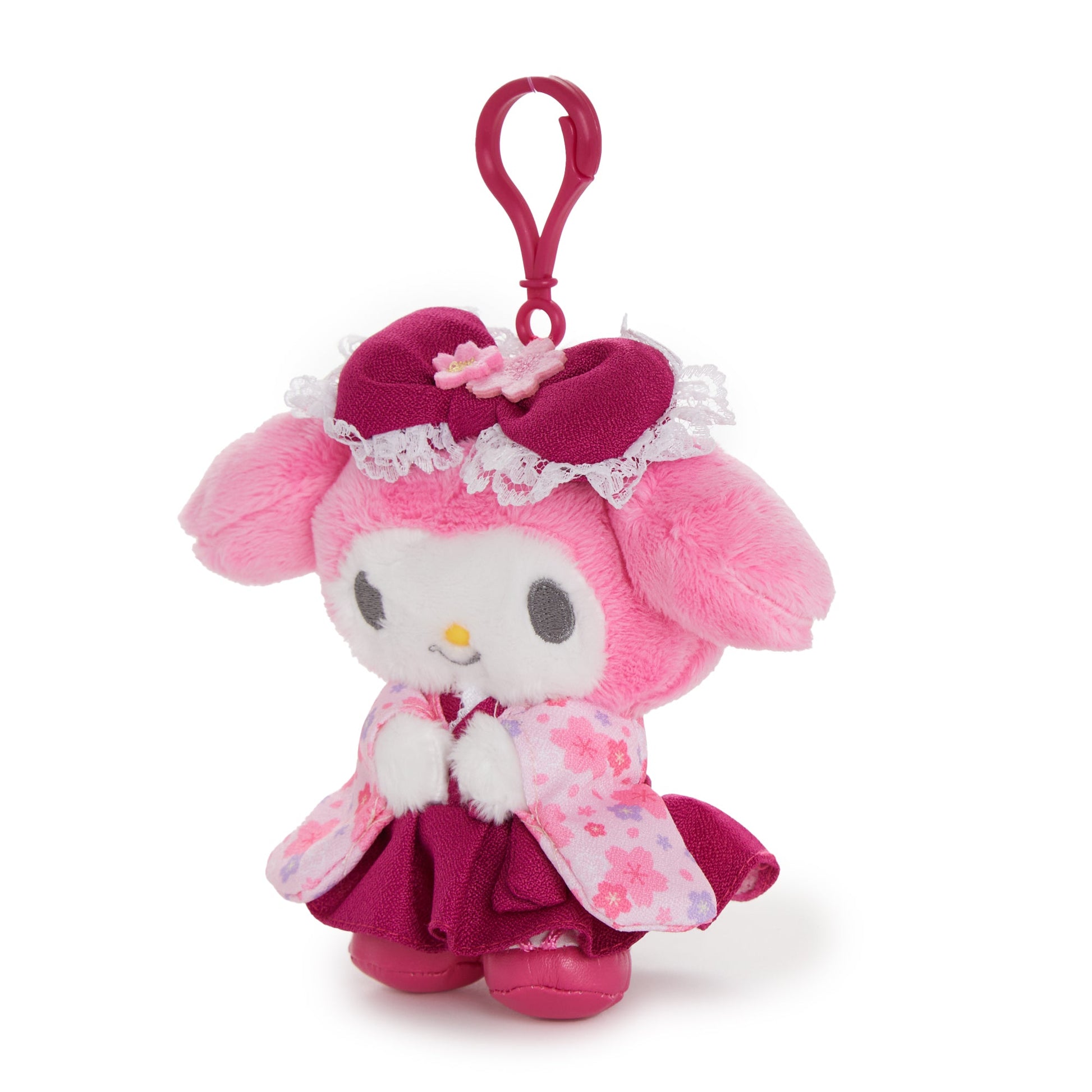 My Melody Plush Mascot Clip (Hakama Series)