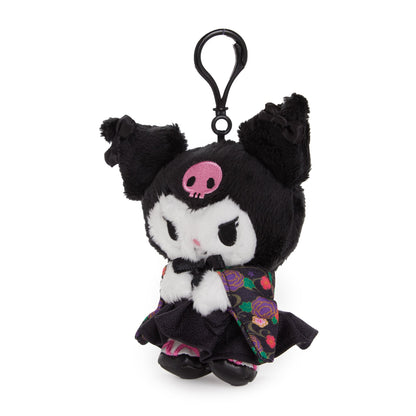 Kuromi Plush Mascot Clip (Hakama Series)