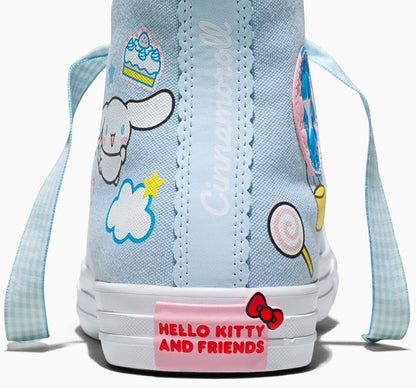 Converse x Cinnamoroll Chuck Taylor All Star Hi-Top Sneaker (Adult - Light Blue)