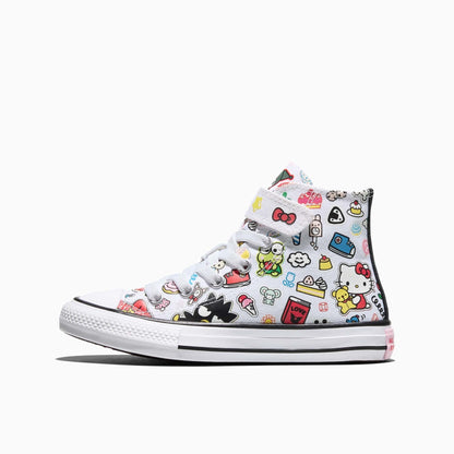 Converse x Hello Kitty and Friends Chuck Taylor All Star Easy-On Stickers Sneaker (Kids - White)