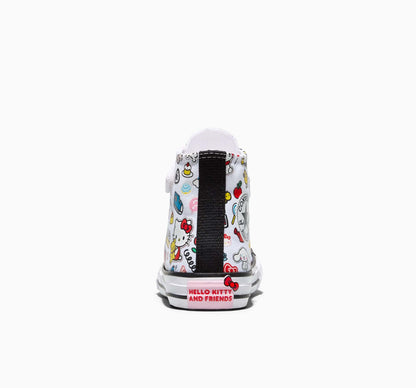Converse x Hello Kitty and Friends Chuck Taylor All Star Easy-On Stickers Sneaker (Kids - White)