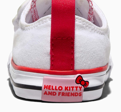 Converse x Hello Kitty Chuck Taylor All Star One Strap Easy-On Sneaker (Toddler - White)