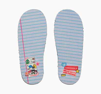 Converse x Hello Kitty Chuck Taylor All Star One Strap Easy-On Sneaker (Toddler - White)
