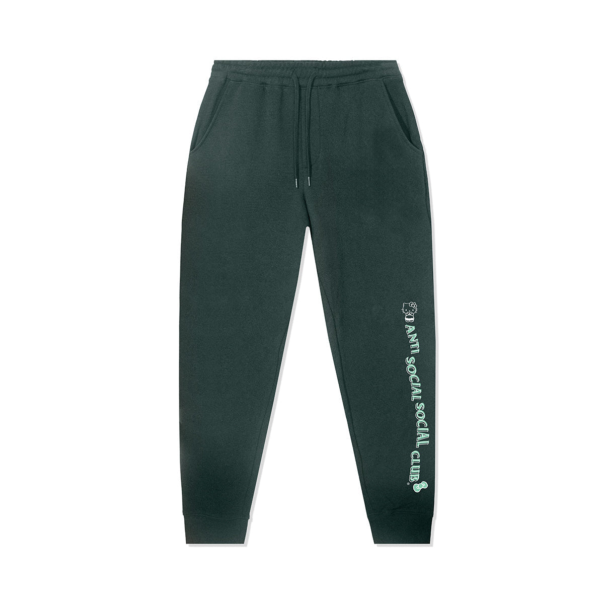 Anti Social Social Club x Hello Kitty Sweatpants (Alpine Green)